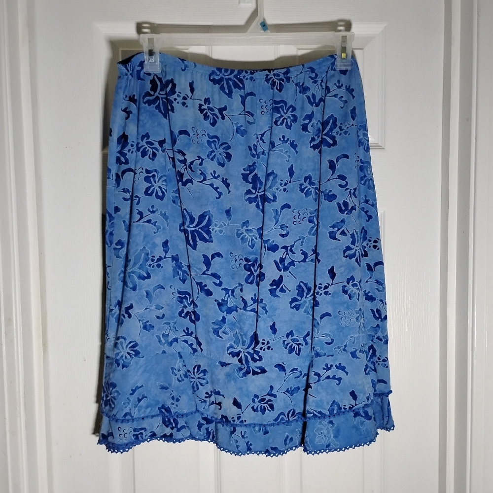 Boho Skirt Batik Style Nomadic Traders XL